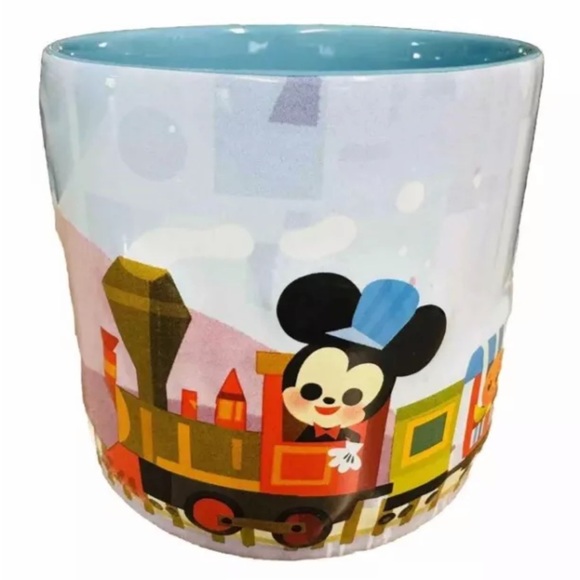 Disney Parks X Joey Chou Disney Railroad Train Planter New - Picture 1 of 8